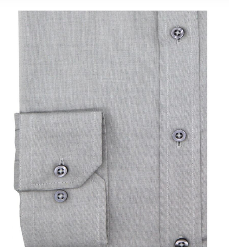 D2 Paradigm Classic Long Sleeve Shirt Grey SLS8510/R-1